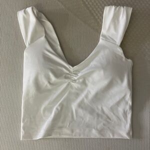 white crop top {xs}